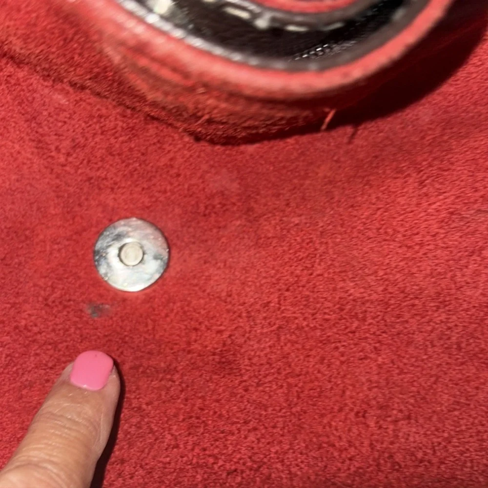 Red and Brown fashon Shoulder Bag - Picture 9 of 13